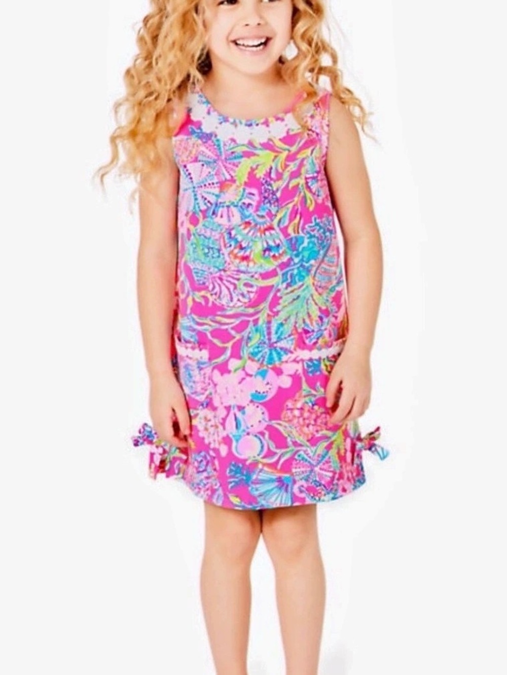 Lilly Pulitzer Little Lilly Classic Shift Dress Floral